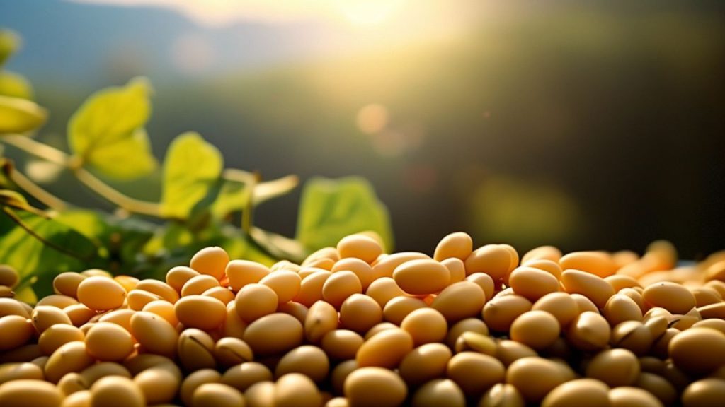 Suggestion for Grain Consumption in Hyperlipidemic Patients 1 4 Soybeans, inhibit cholesterol absorption in the intestines