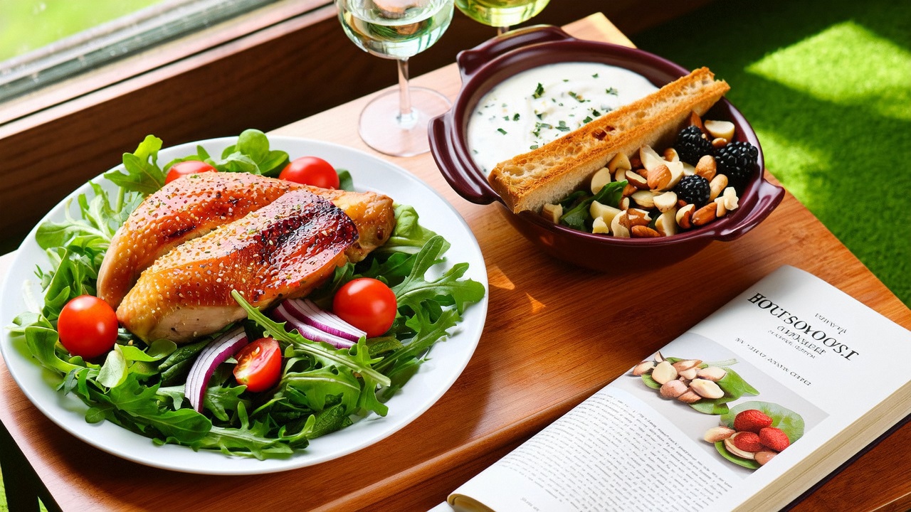 A heart-healthy diet, rich in fruits, vegetables