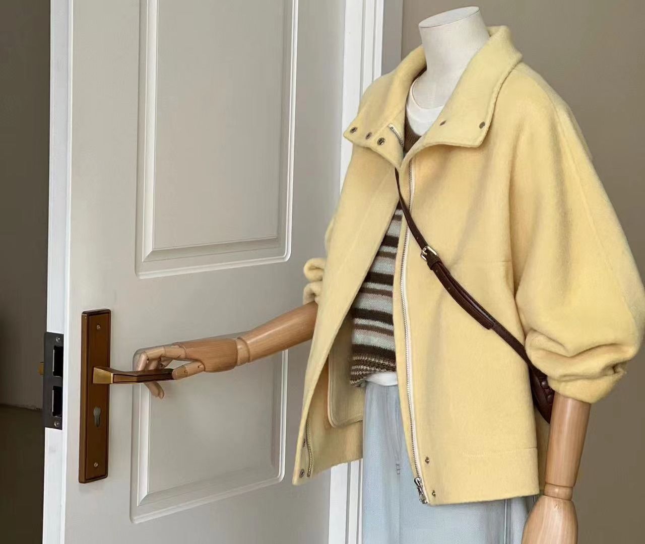 Jacket in Yellow